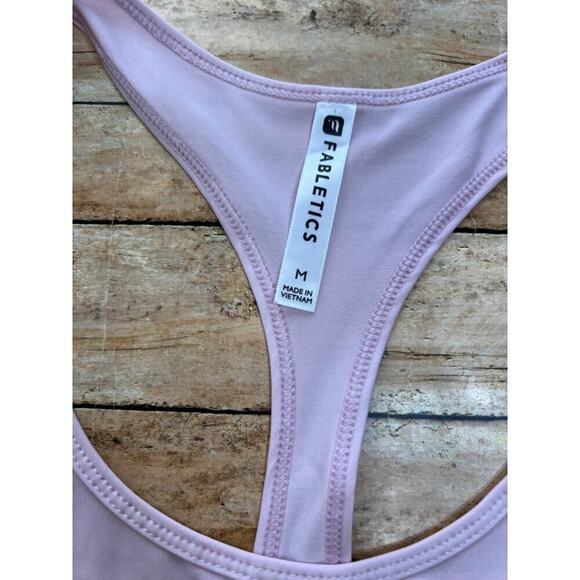 Fabletics Peggy Tank Size Medium Petal Color Style # tk1825240 - Picture 5 of 9